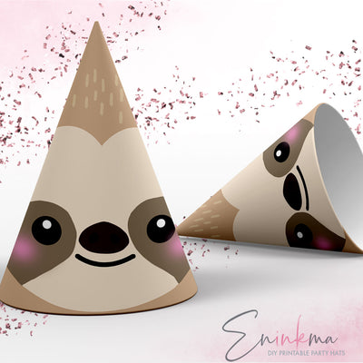 Sloth Party Hats