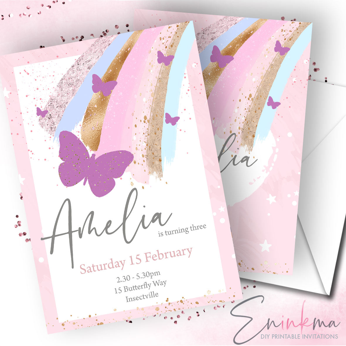 Butterfly Invitations