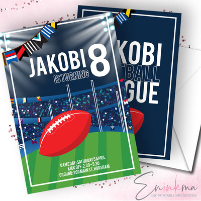 Aussie Rules Invitations