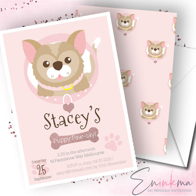 Puppy Invitations