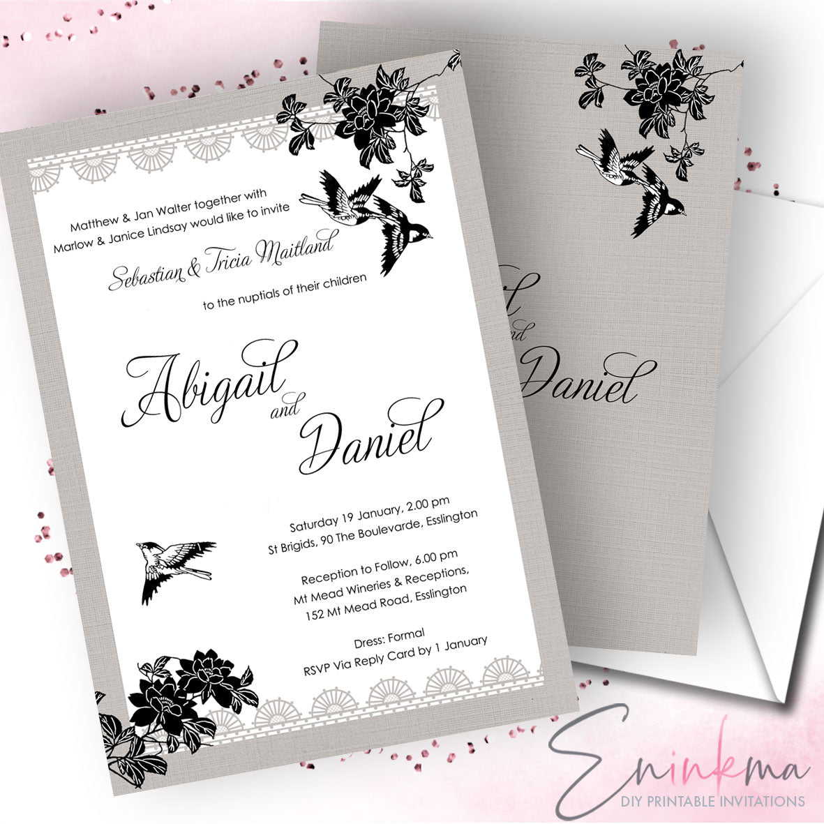 Inspired Wedding Invitations